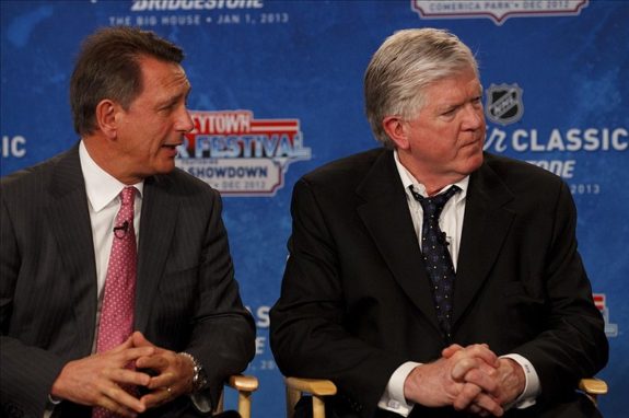 Ken Holland, Brian Burke