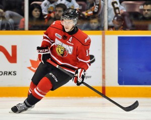 Jarrod Maidens was chosen 82nd overall by the Ottawa Senators.  (OHL Images)