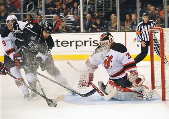 Brodeur played in 5 SCF with the Devils, winning 3 Cups. (Jayne Kamin-Oncea-US PRESSWIRE)