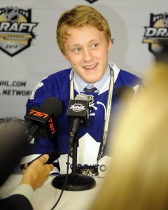 Morgan Rielly just graduated high school (Aaron Bell/CHL Images)