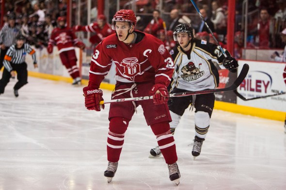 Zemgus Girgensons Dubuque Fighting Saints whl jerseys