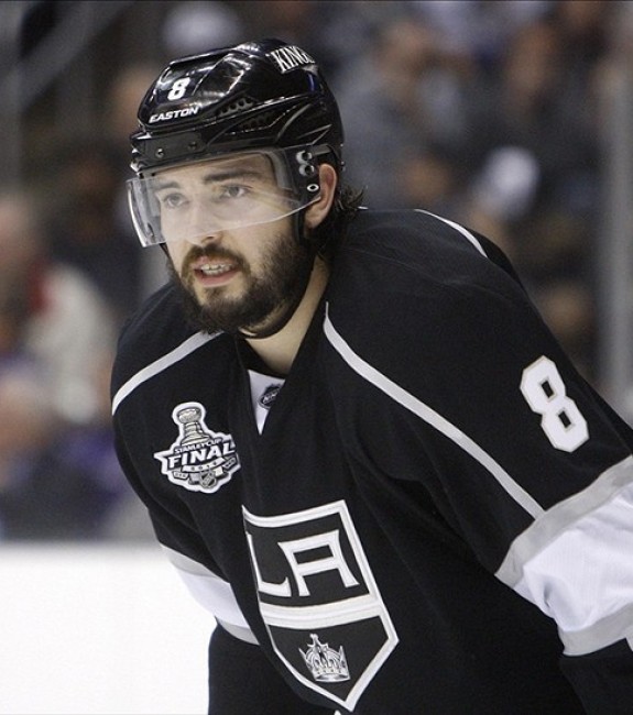 (Jerry Lai-US PREWIRE) Drew Doughty has certainly accomplished enough in his young career to be worthy of wearing the 'C' for the Los Angeles Kings next season.