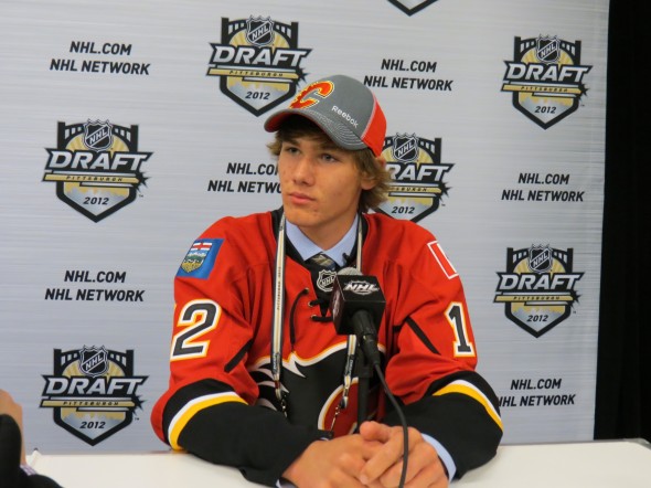 Is Mark Jankowski the eventual franchise centerman the Calgary Flames have sorely lacked? (Lisa McRitchie/Kukla's Korner)