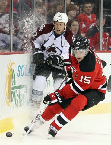 Peter Sykora signing with the Devils