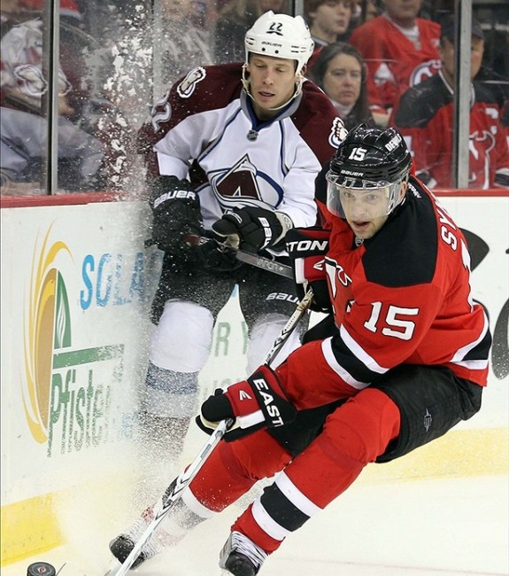 Peter Sykora signing with the Devils