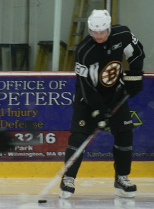 Jared Knight at the Boston Bruins 2012 Development Camp. (Photo: Amanda Mand)