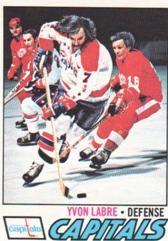 Yvon Labre, Capitals Defenseman