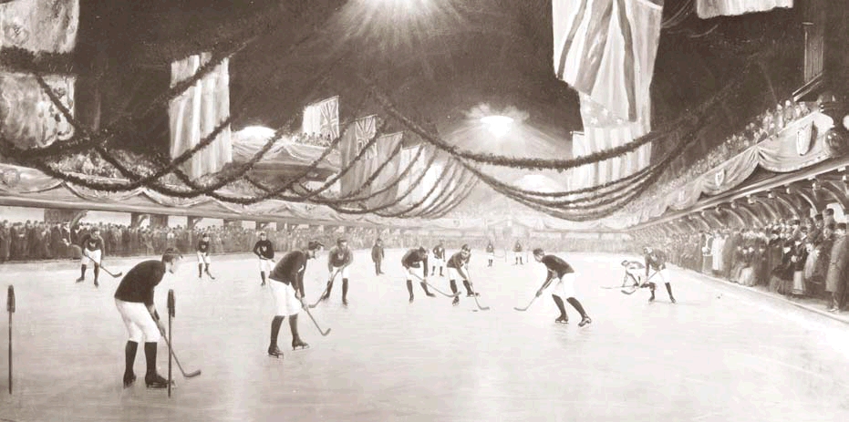 ice rink for hockey
