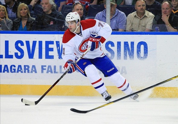 Louis LeBlanc was the Habs' first-round pick in 2009 (Kevin Hoffman-US PRESSWIRE)