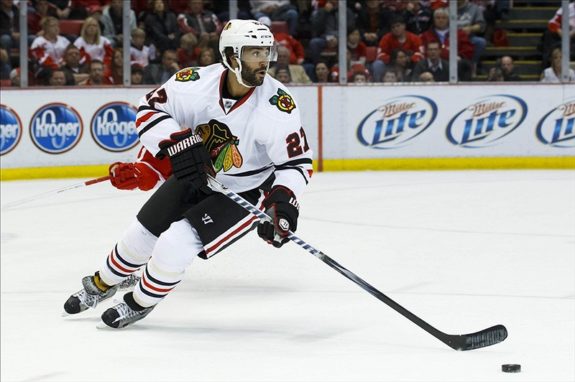 Johnny Oduya Chicago Blackhawks