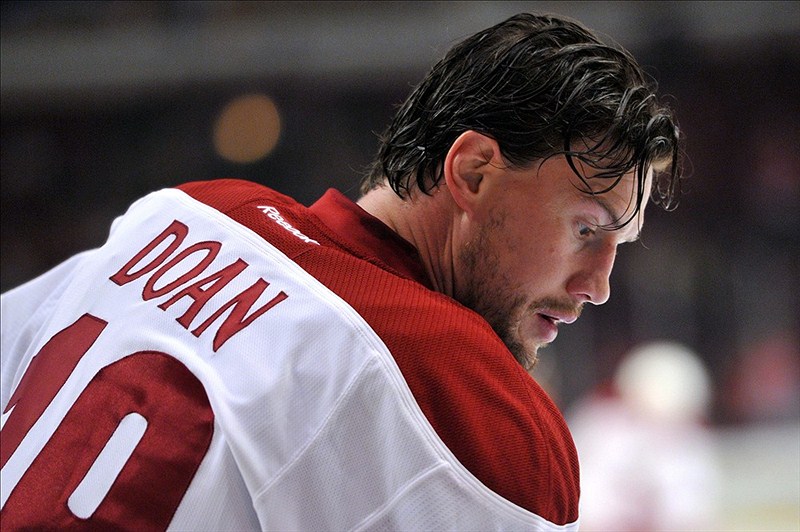 Coyotes retire Shane Doan's number, beat Jets 4-1