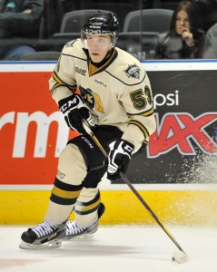 Is Bo Horvat a potential Phoenix Coyotes draft pick? (Aaron Bell/OHL Images)