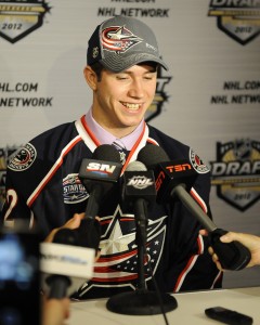 Ryan Murray was deemed the most NHL-ready defensemen of the 2012 NHL draft class, which saw defensemen drafted with 8 of the first 10 picks. (Aaron Bell/CHL Images)