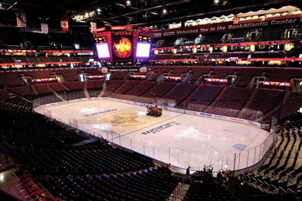 Venues such as Florida's BB&T Center may find themseleves filled with new fans very soon. (Brad Barr-US PRESSWIRE)