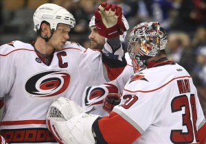 Cam Ward, Eric Staal