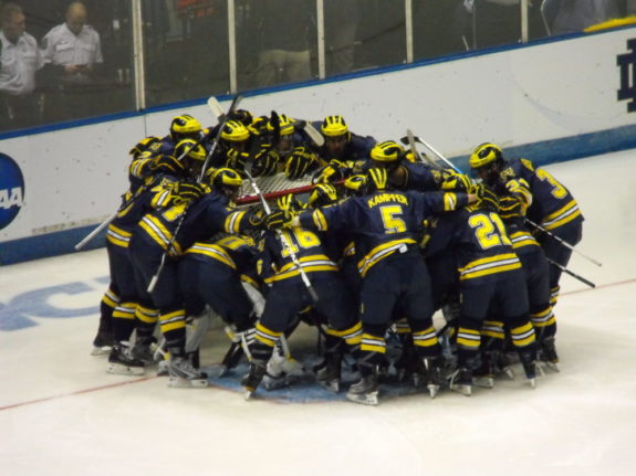 You will not see Michigan in this year's cawlidge hawkey tournament but you will see 16 other teams instead. (File Photo)