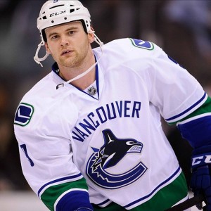 Former-Vancouver Canucks forward Zack Kassian.