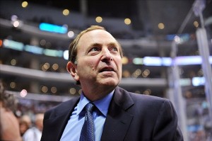 NHL PED Gary Bettman