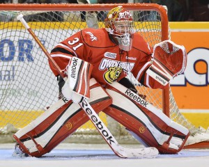 Jordan Binnington (Terry Wilson/OHL Images)