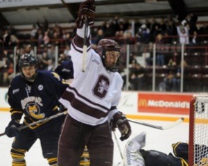 Wagner during his time at Colgate. Photo Credit: Bob Cornell