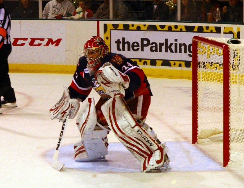 Petr Mrazek of the Detroit Red Wings.