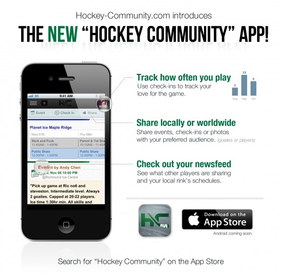 hockey community app
