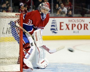 Montreal Canadiens goalie Carey Price