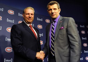 Michel Therrien and Marc Bergevin