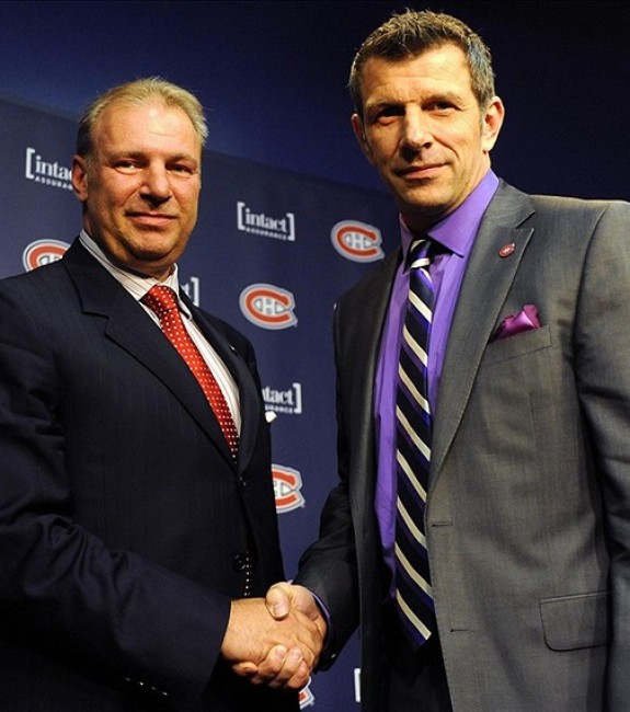 Michel Therrien and Marc Bergevin