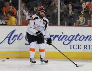 Scott Hartnell at Operation Hat Trick