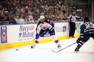 Smith-Pelly notched two points vs Bridgeport Friday. Photo Credit: (John Wright/Norfolk Admirals)