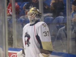 Jeff Zatkoff will be replacing Marc Andre Fleury in Pittsburgh while Tomas Vokoun recovers from a blood clot. (Alison Myers/THW)