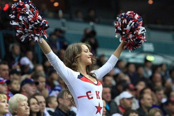 russian hockey cheerleaders