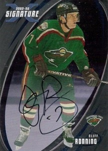2002-03 Be a Player Signature Series Autograph #85 Cliff Ronning