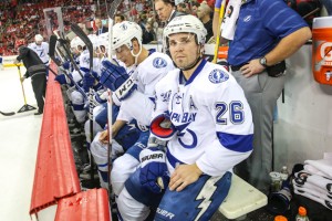 Tampa Bay Lightning - Martin St Louis - Mandatory Photo Credit: Andy Martin Jr