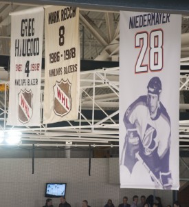 Niedermayer number retirement banner