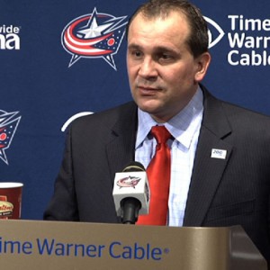 Columbus Head Coach Todd Richards (Columbus Blue Jackets)