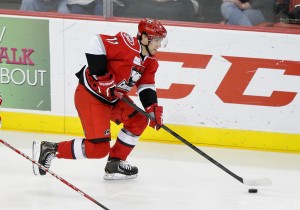 Zach Boychuk helped the Checkers snap an eight-game losing streak with three points. (Steven Christy/OKC Barons)