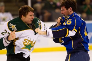 Antoine Roussel is among the six Texas Stars played called up to training camp in Dallas (Josh Rasmussen/Texas Stars)