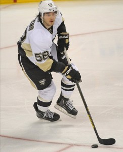 Kris Letang has a hole in his heart which is called a patent foramen ovale (PFO). (Eric Hartline-USA TODAY Sports)