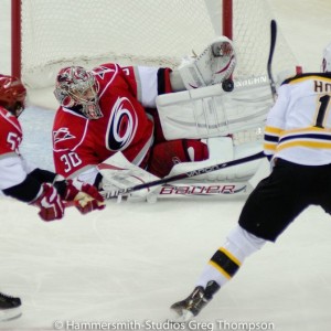 Carolina Hurricanes Goalie Cam Ward