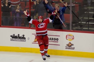 Jeff Skinner wasn't considered to be in the same category as Taylor and Hall and Tyler Seguin in the 2010 NHL Draft, but he has been a valuable asset to the Hurricanes. (Hammersmith Studios- Greg Thompson)