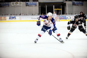 John Kurtz netted his first goal of the season Friday night. Photo Credit: (Norfolk Admirals/John Wright)