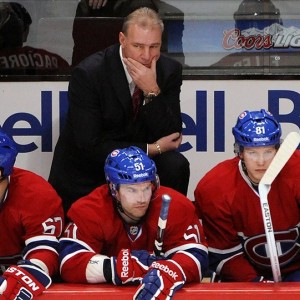 Montreal Canadiens head coach Michel Therrien