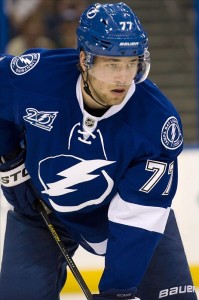 Victor Hedman could be the missing piece to Vancouver's blue-line woes(Jeff Griffith-USA TODAY Sports)