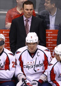 Ovechkin netted his 50th goal of the season Tuesday night (Tom Szczerbowski-USA TODAY Sports)