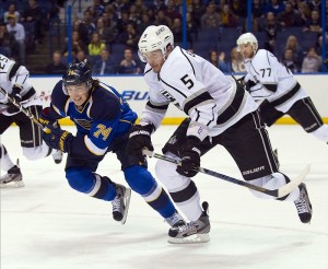 Oshie had his first 2 career playoff goals in the first round (Scott Rovak-USA TODAY Sports)