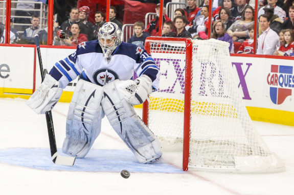 Winnipeg Jet ONDREJ PAVELEC - Photo by Andy Martin Jr