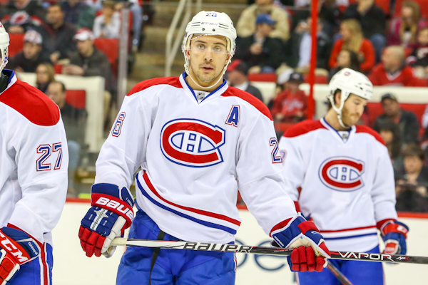 P.A. Parenteau acquired by Canadiens for Danny Briere