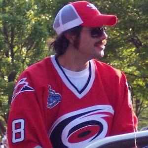 Matt Cullen on 2006 Carolina Hurricanes Stanley Cup tour